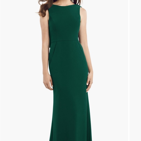 Dessy Collection - burgundy dress size 10 - Picture 4 of 4